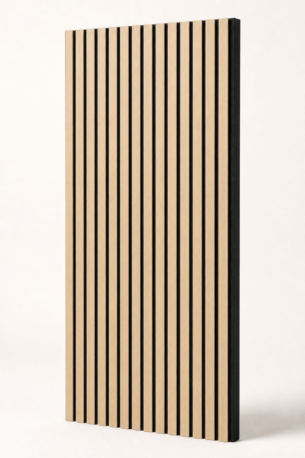Wood Veneer Acoustic Wall Panel — 2-Piece Pack